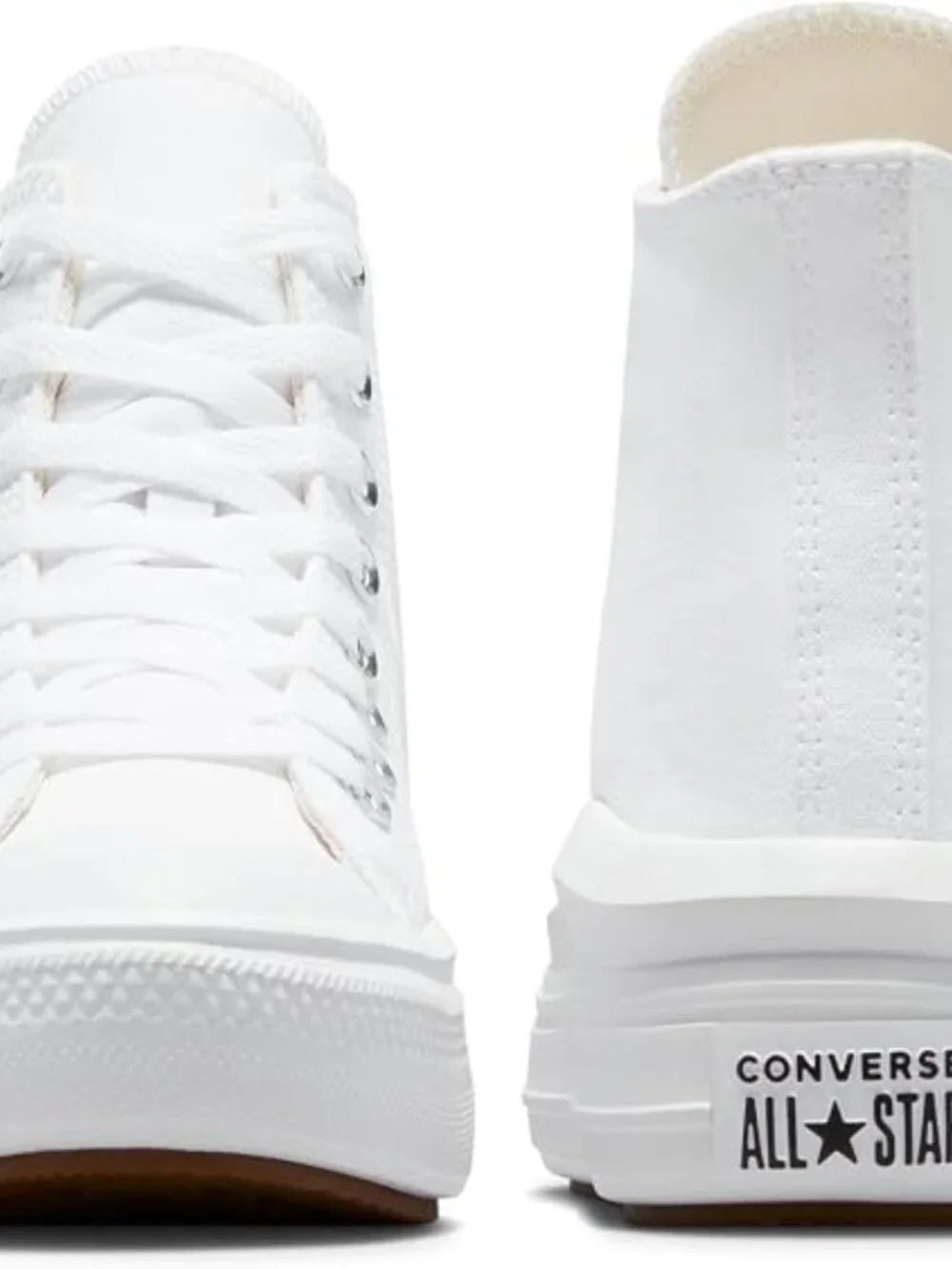 Converse Women's Chuck Taylor All Star Move Platform High Top Sneaker- White